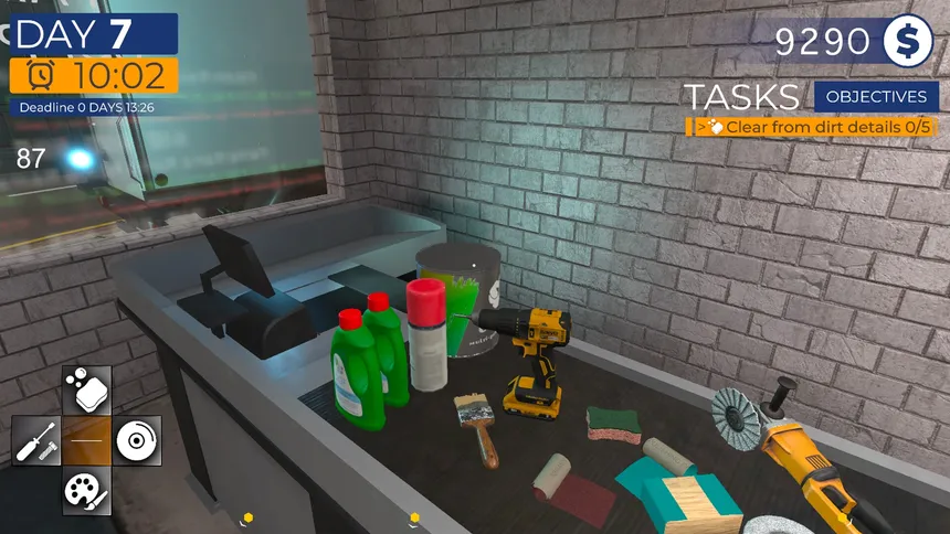 Скриншот 4 к игре FURNITURE FLIPPER Simulator 2023: Revive, restoration & creative crafting