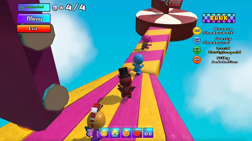 Скриншот 1 к игре Fumble Fiesta