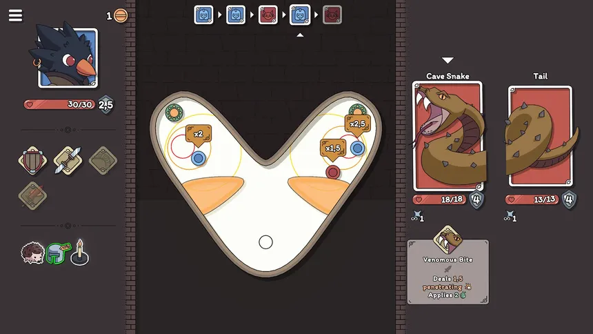 Скриншот 5 к игре Curling in the Dungeon