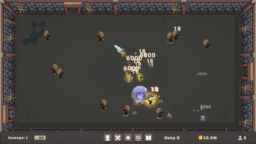 Скриншот 1 к игре Sword and Shield Idle