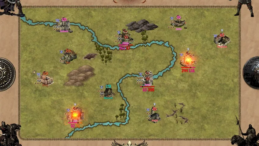 Скриншот 3 к игре Castle Conquest: Medieval Strategy
