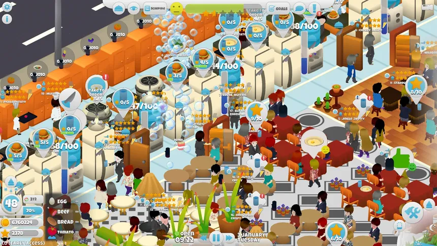 Скриншот 6 к игре Mattami Restaurant & Cafe Tycoon