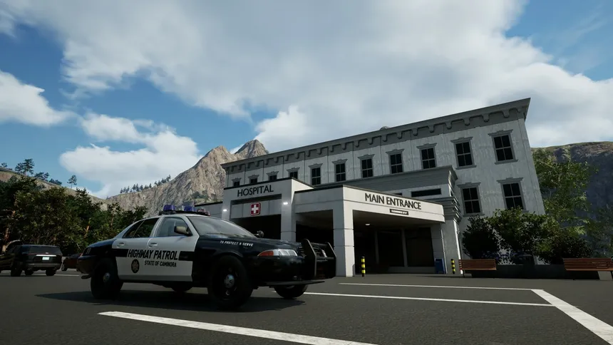 Скриншот 1 к игре Highway Police Simulator