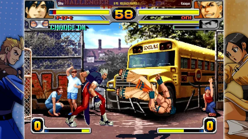 Скриншот 4 к игре Rage of the Dragons NEO