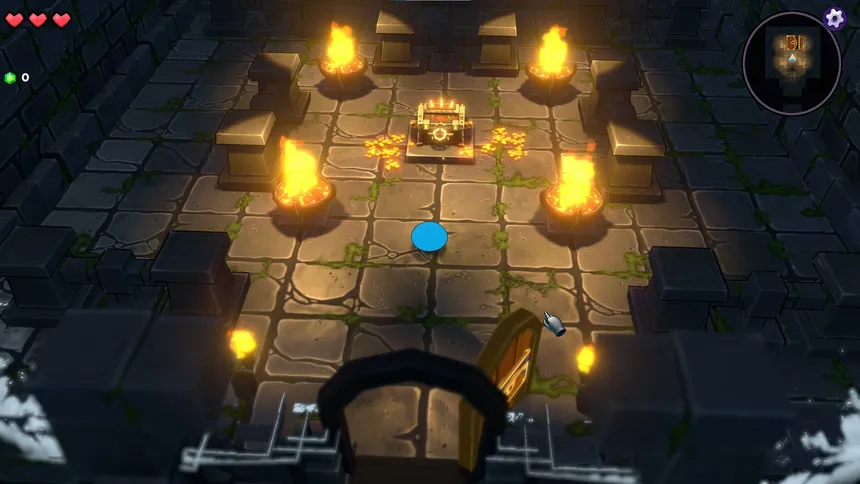 Скриншот 1 к игре Dungeon Slime Hero