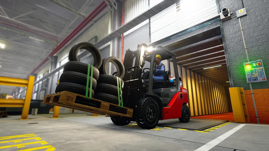 Скриншот 1 к игре Forklift Simulator