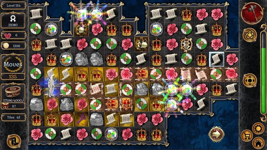 Скриншот 5 к игре Jewel Match Origins 3 - Camelot Castle Collector's Edition