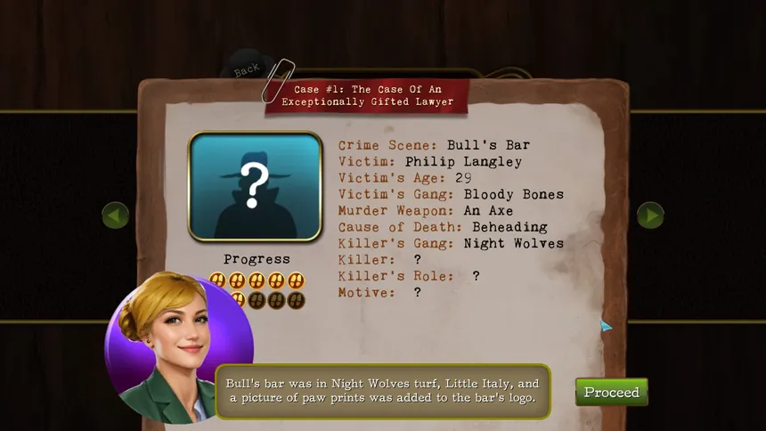 Скриншот 5 к игре Hidden Clues: Gang Wars