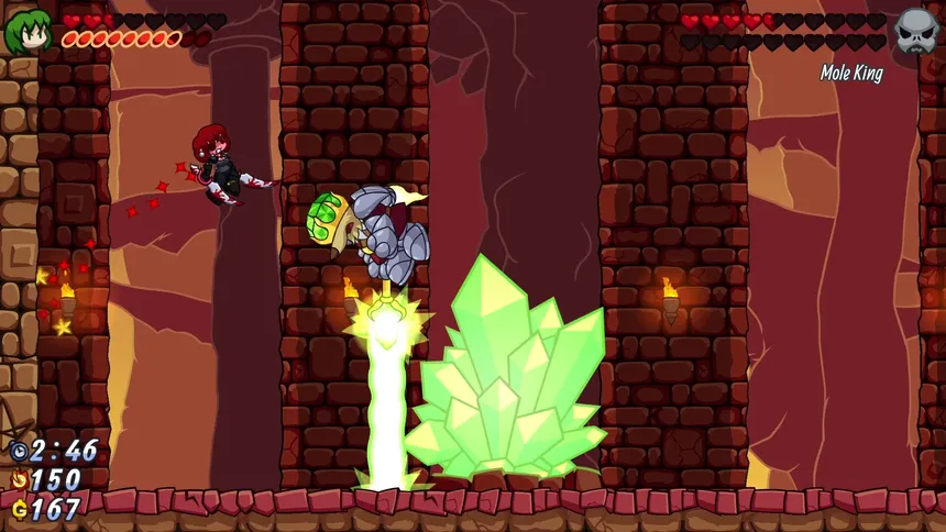 Скриншот 1 к игре Millie Megavolte 8: Millie and the Mole King