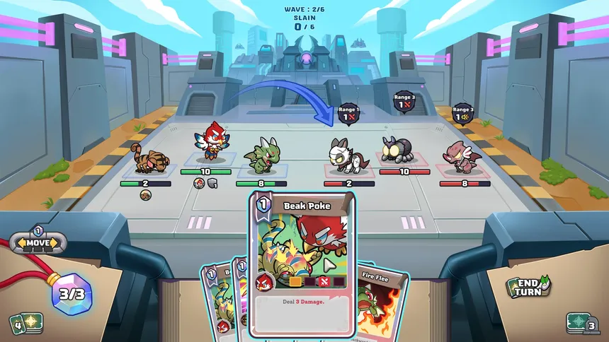 Скриншот 1 к игре Guardian Tactics: Deck of the Chosen