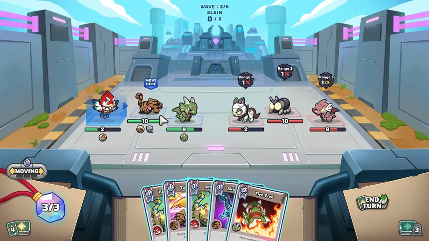 Скриншот 2 к игре Guardian Tactics: Deck of the Chosen