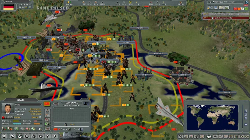 Скриншот 1 к игре Supreme Ruler Global Outbreak