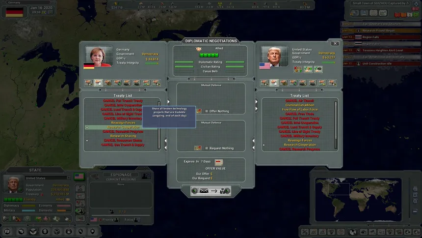 Скриншот 3 к игре Supreme Ruler Global Outbreak