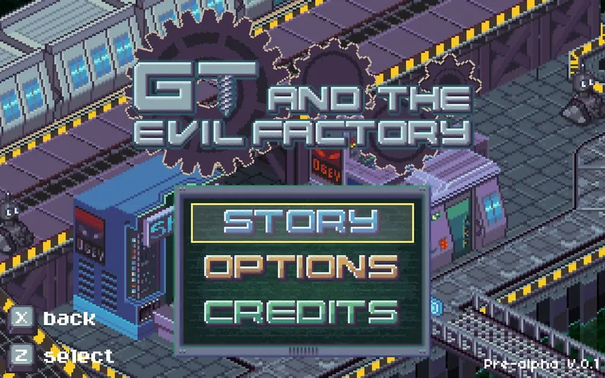 Скриншот 1 к игре GT and the Evil Factory