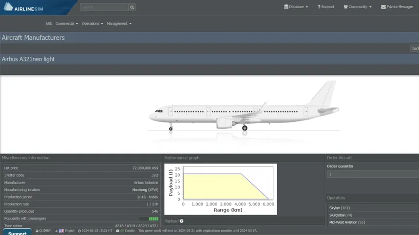 Скриншот 2 к игре AirlineSim