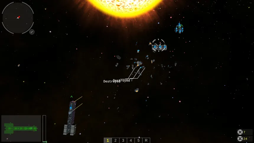 Скриншот 1 к игре Starfall : Outer Fleet