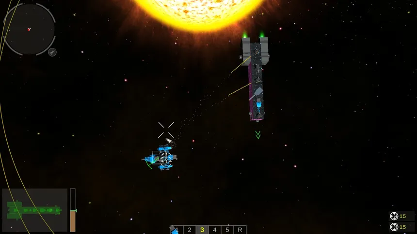 Скриншот 2 к игре Starfall : Outer Fleet