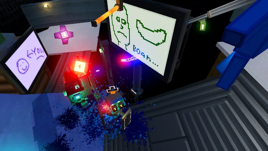 Скриншот 7 к игре Shoot Giant Robots and Wallrun