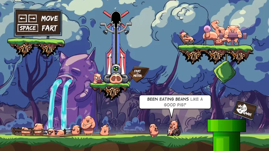 Скриншот 1 к игре Tales From The Arcade: Fartmania