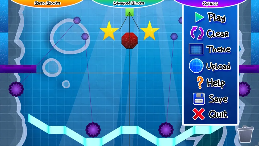 Скриншот 1 к игре Drop It: Block Paradise! Builder Edition