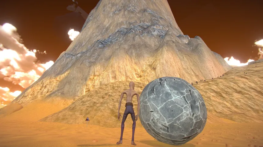 Скриншот 1 к игре Pushing It! With Sisyphus