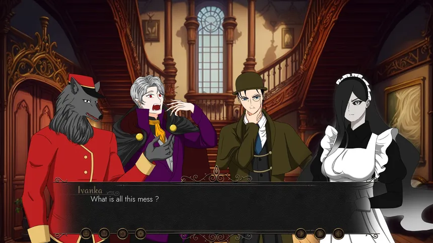 Скриншот 3 к игре Hotel Perkkow and the Two Vegetarian Werewolves