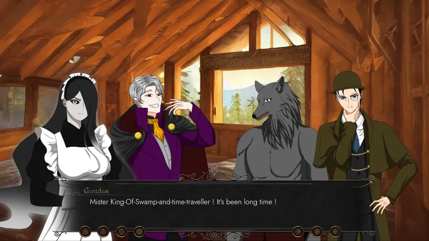 Скриншот 5 к игре Hotel Perkkow and the Two Vegetarian Werewolves