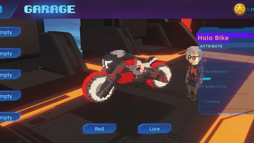 Скриншот 5 к игре Holo Bike 3D