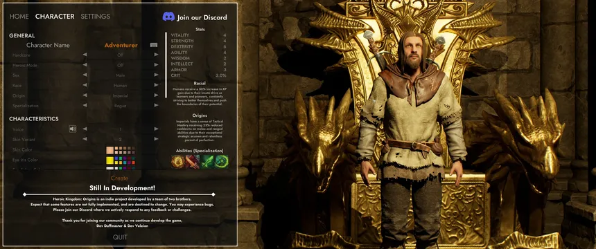 Скриншот 1 к игре Heroic Kingdom: Origins