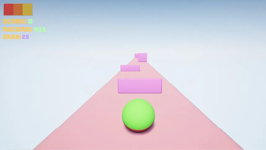 Скриншот 1 к игре Jumping Orb