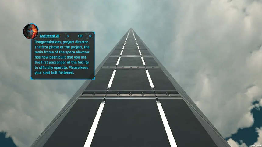 Скриншот 1 к игре Space Elevator Project