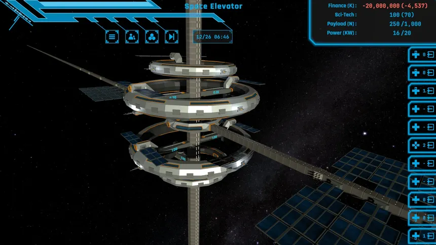 Скриншот 2 к игре Space Elevator Project