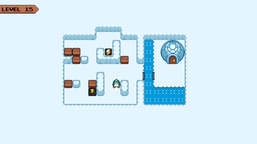 Скриншот 2 к игре SokoPenguin