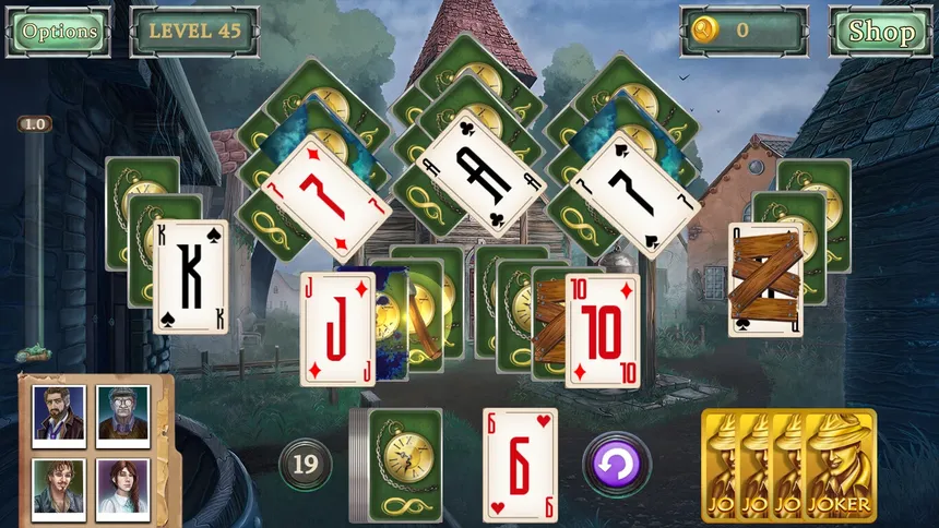 Скриншот 2 к игре Detective Secrets Solitaire. The Curse of the Village