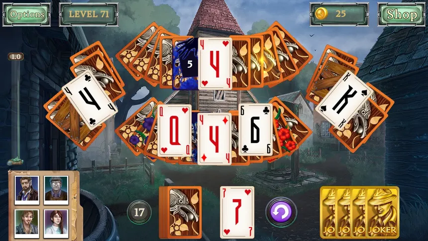 Скриншот 5 к игре Detective Secrets Solitaire. The Curse of the Village