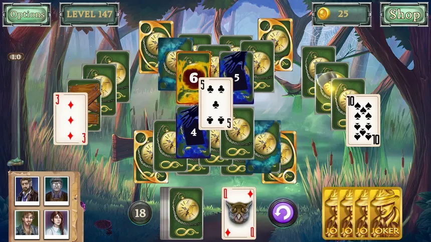 Скриншот 6 к игре Detective Secrets Solitaire. The Curse of the Village