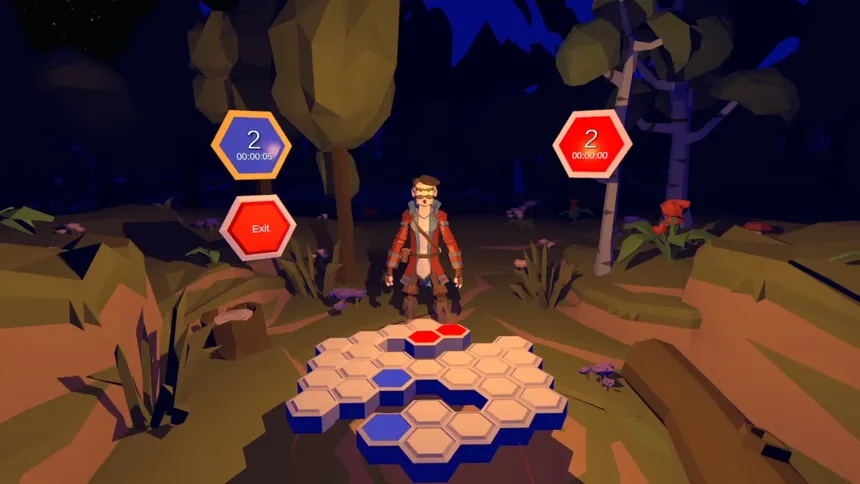 Скриншот 1 к игре Hexagon Ultra VR