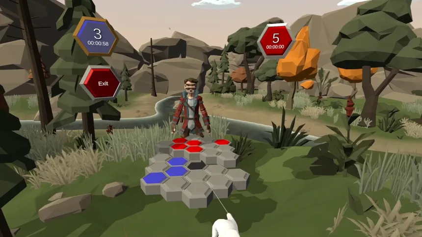 Скриншот 2 к игре Hexagon Ultra VR