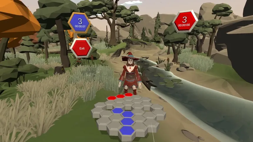 Скриншот 4 к игре Hexagon Ultra VR
