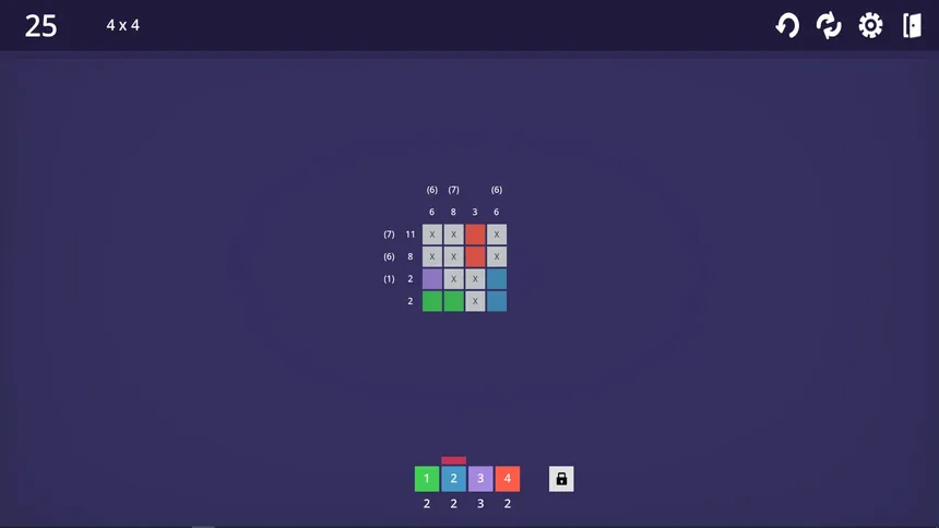 Скриншот 1 к игре Math Pixels