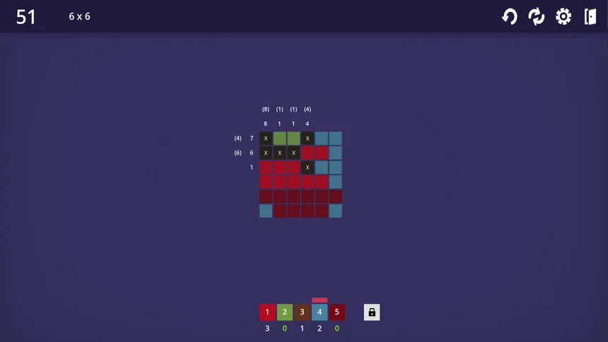 Скриншот 2 к игре Math Pixels
