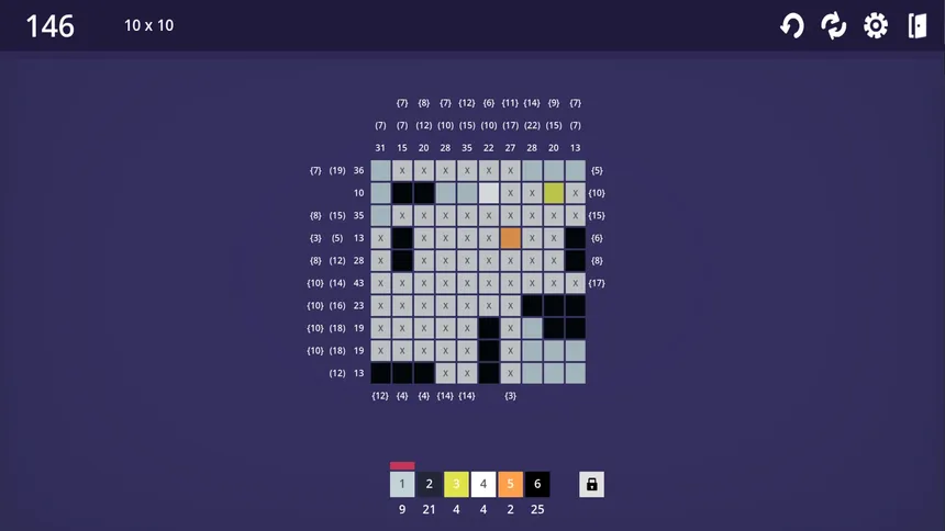Скриншот 4 к игре Math Pixels