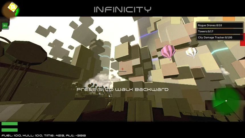 Скриншот 1 к игре Infinicity