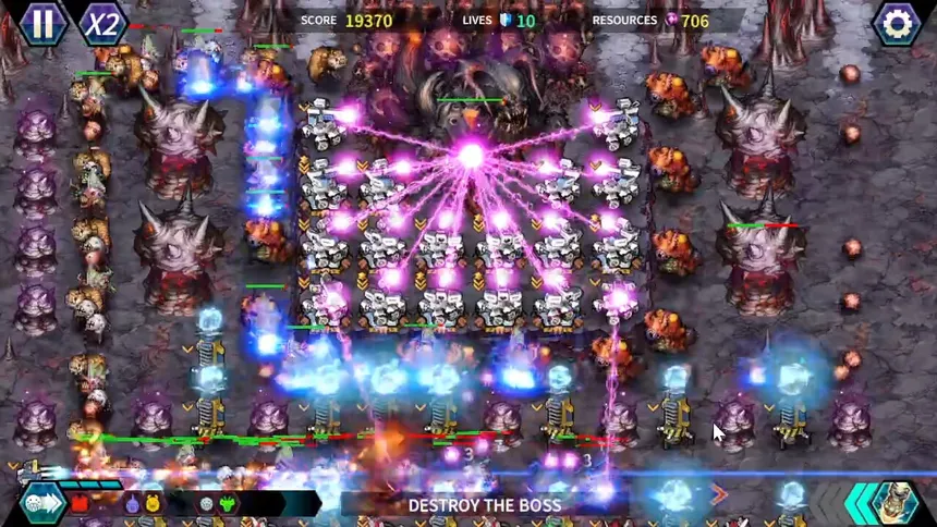 Скриншот 2 к игре Tower Defense: Infinite War