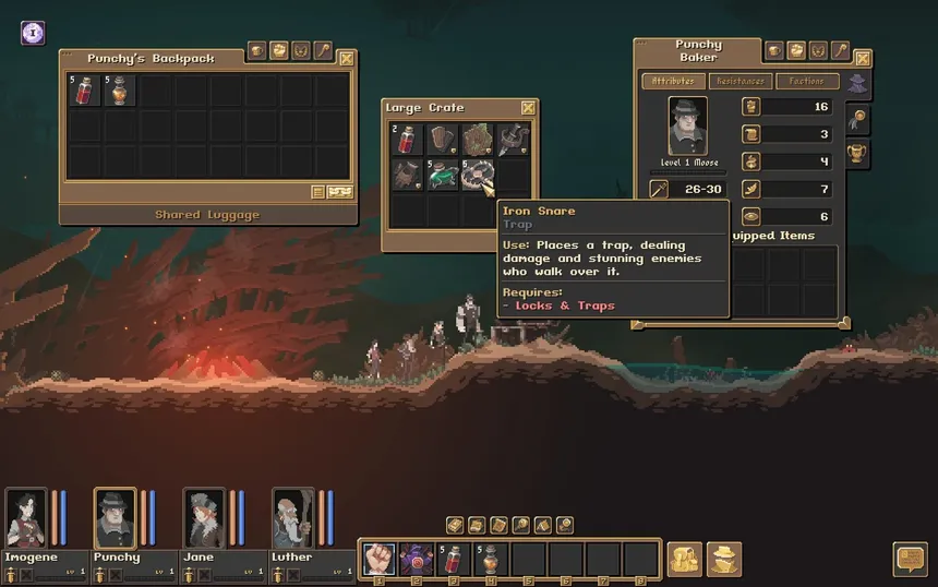 Скриншот 2 к игре Witchmarsh: Tea Party of the Damned