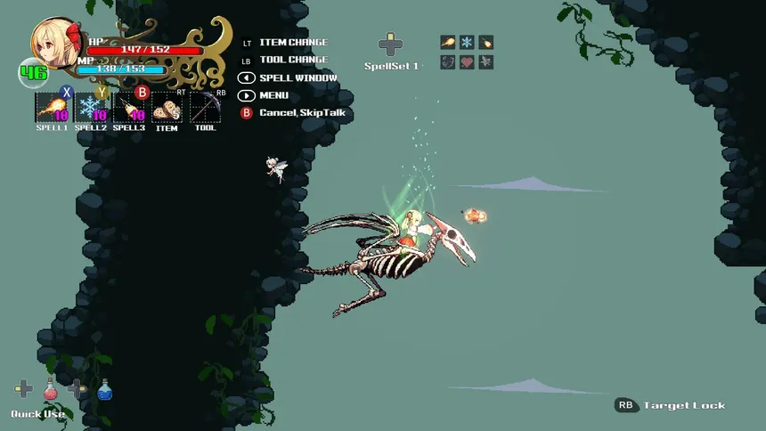 Скриншот 5 к игре Witchroid Vania: A Magical Girl’s Fantastical Adventures