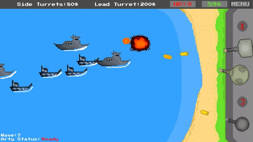 Скриншот 2 к игре Coastal Defense