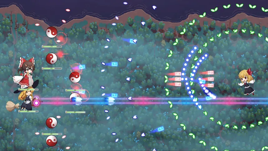Скриншот 3 к игре 东方弹幕塔防 ~ Gensokyo Chronicle