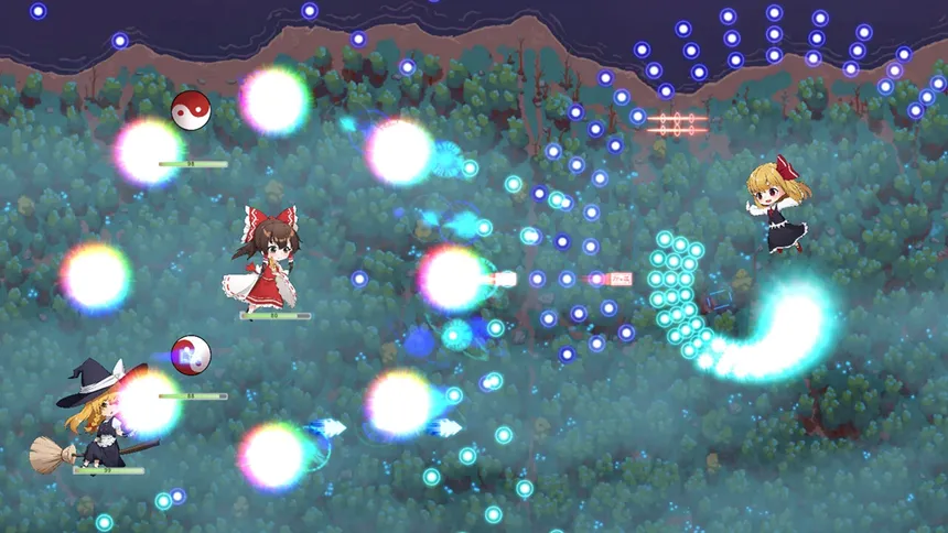 Скриншот 4 к игре 东方弹幕塔防 ~ Gensokyo Chronicle