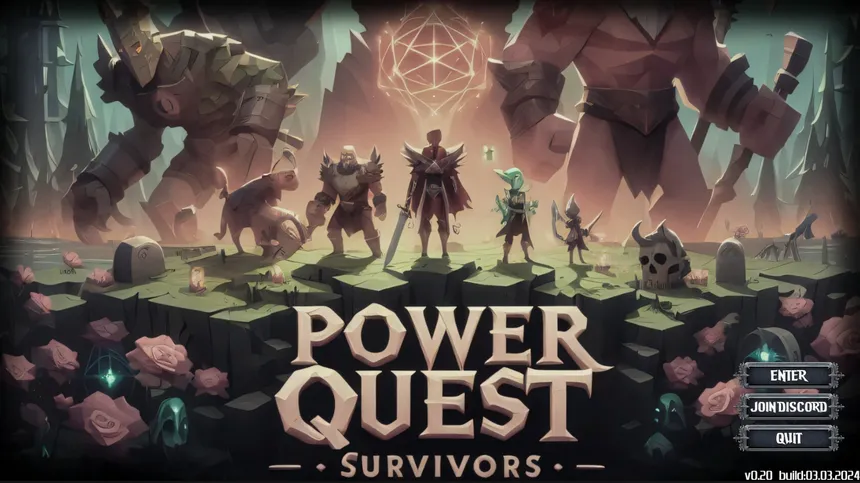 Скриншот 1 к игре Power Quest Survivors